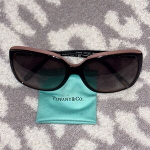 Tiffany & Co. Black & Pink Sunglasses